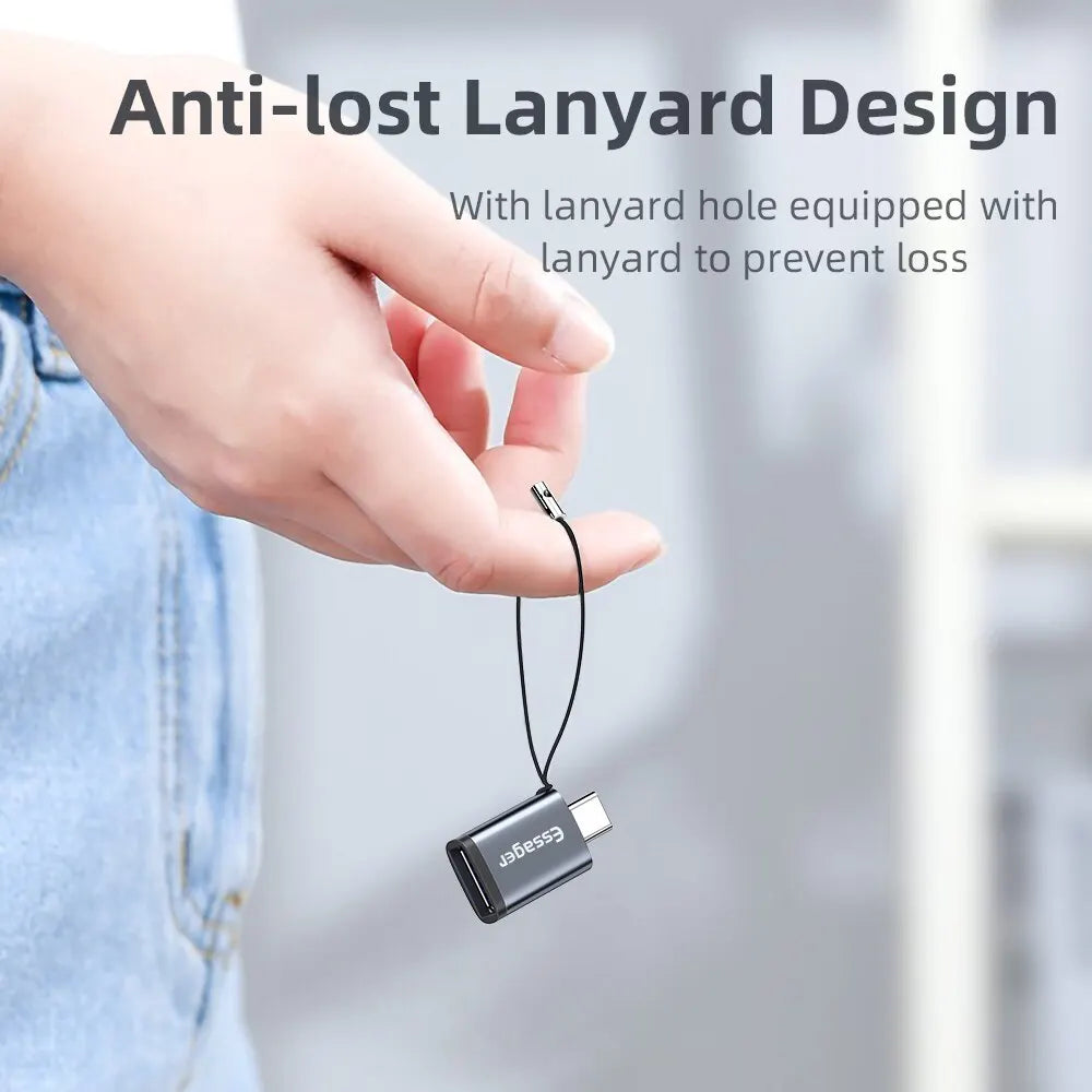 OTG Adapter Type C USB 3.0 Type C USB C Male to USB Female Converter for Macbook Xiaomi Samsung S20 USBC OTG Connector