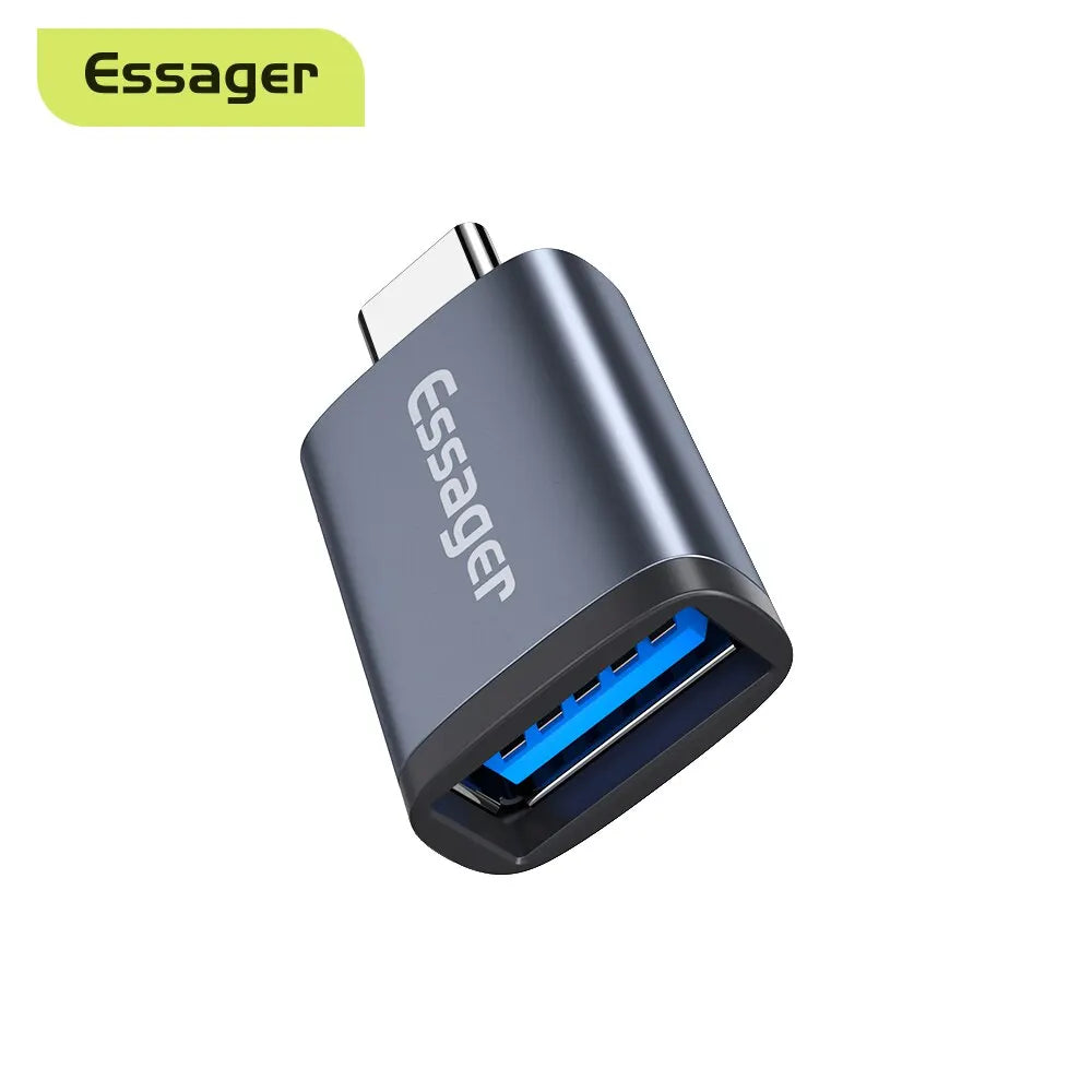 OTG Adapter Type C USB 3.0 Type C USB C Male to USB Female Converter for Macbook Xiaomi Samsung S20 USBC OTG Connector
