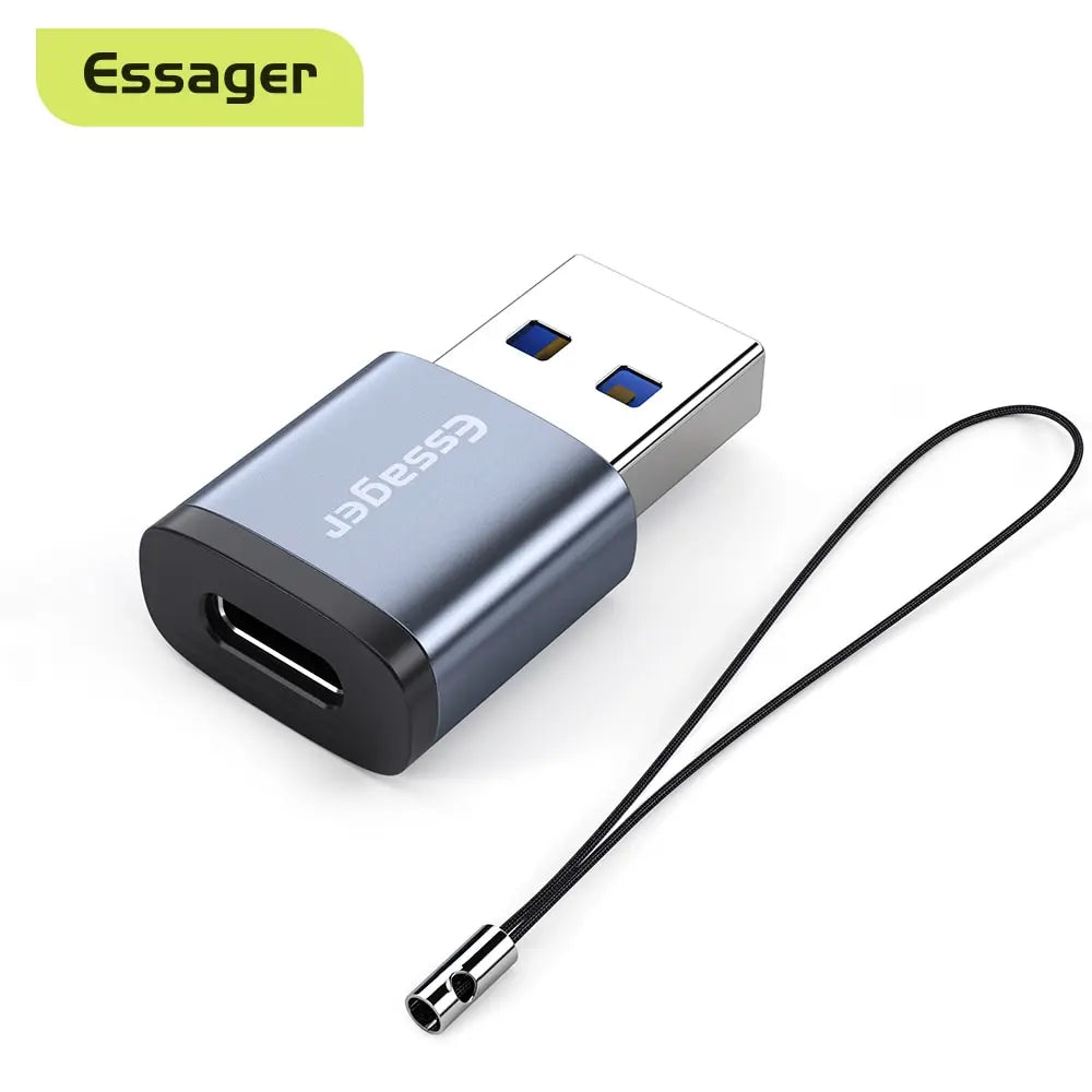 OTG Adapter Type C USB 3.0 Type C USB C Male to USB Female Converter for Macbook Xiaomi Samsung S20 USBC OTG Connector