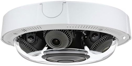 P3737-PLE Multisensor Panoramic Camera, 20MP IP Security Camera, Indoor Outdoor, Infrared, 5MP per Channel at 20 Fps